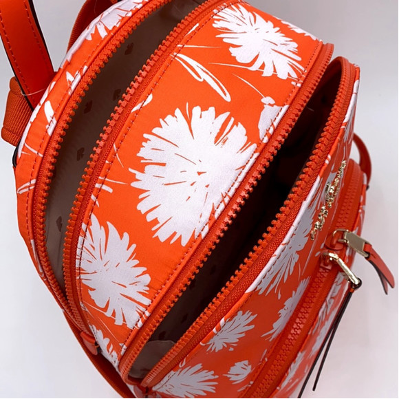 KATE SPADE KARISSA NYLON WILD BLOSSOM MD BACKPACK - Picture 9 of 16